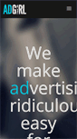 Mobile Screenshot of adgirlcreative.com